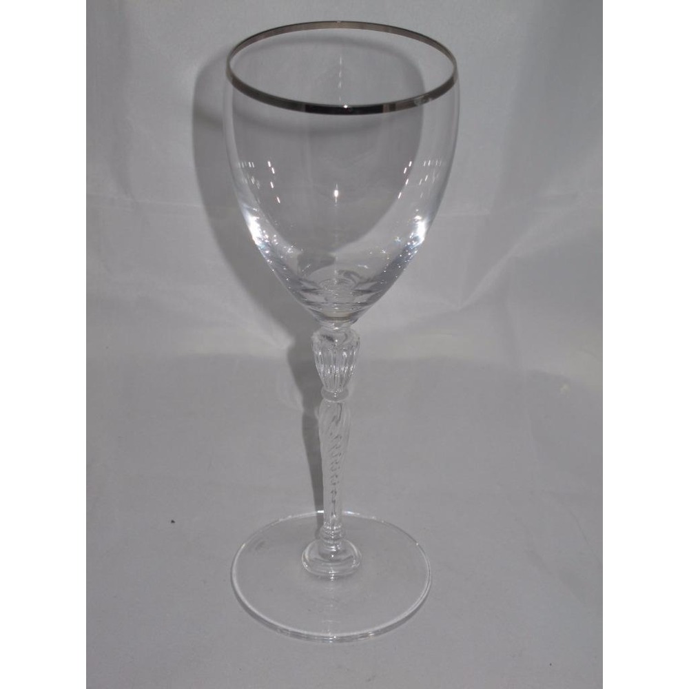 Royal Doulton Oxford Platinum Crystal Wine Glass